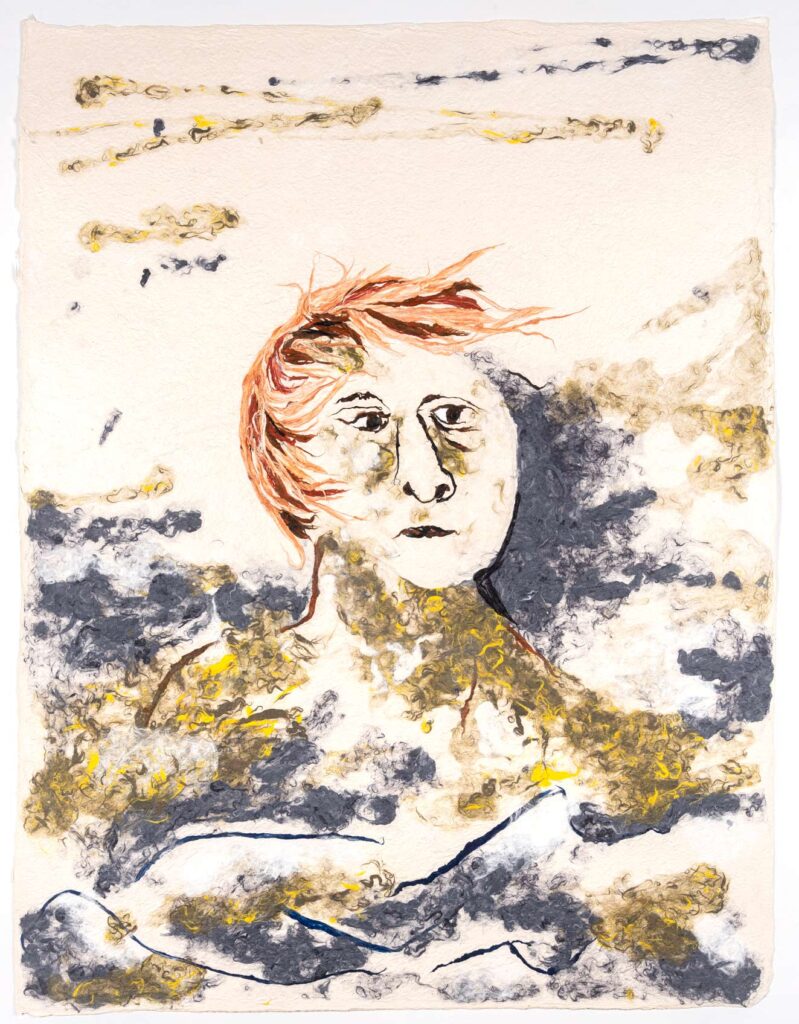 Figure in the waves, Daniel Heyman