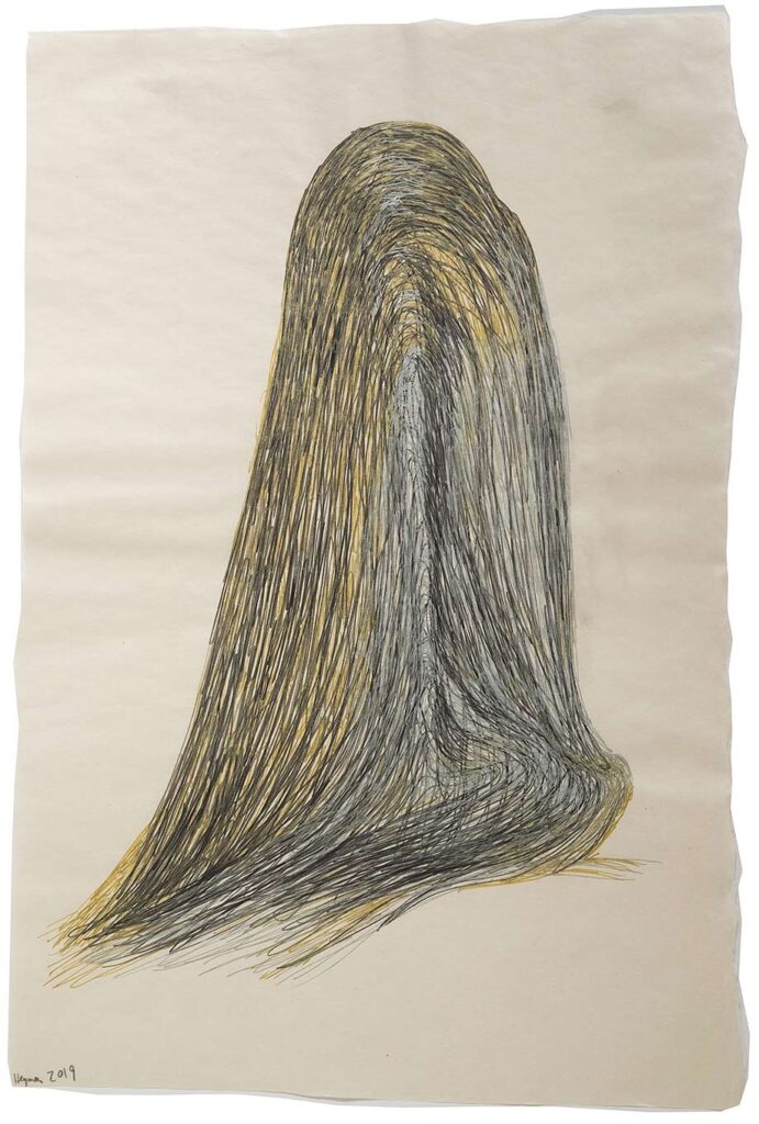 Heyman-drawing-Takamatzu-Hills-Series-04-pens-on-gampi-paper-2019