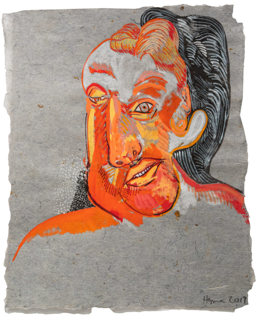 Heyman-study-gouache-on-artist-made-kozo-paper-2019